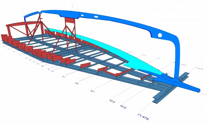 Building frame 